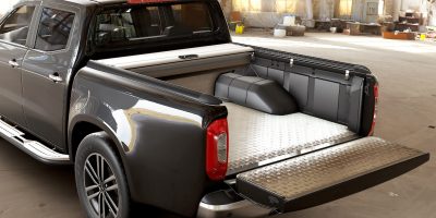 Mountain Top Retractable Roll Cover with Alu Bedliner